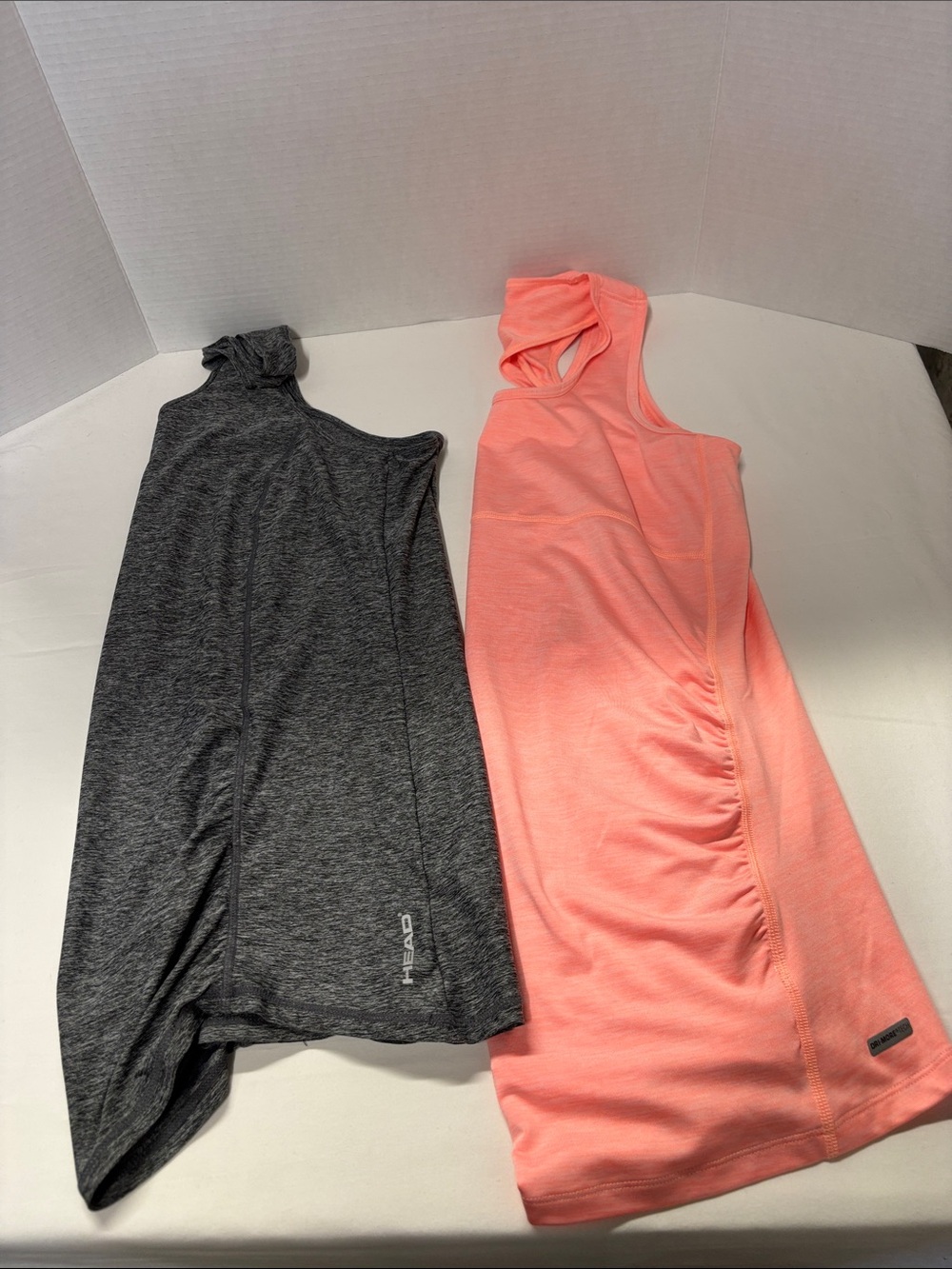 Head Gray Heather Racerback Athletic Tank